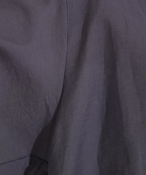 qualite（カリテ）の「コットンシアークロップドシャツ/シアーシャツ/夏服/羽織り（シャツ/ブラウス・レディース・ピンク/モスグリーン/オフホワイト/チャコールグレー・フリー）」の15枚目の写真