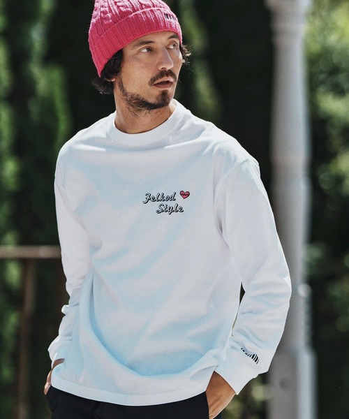 mlt5269- 3D Logo Print Long Sleeve Tee カットソー（Tシャツ