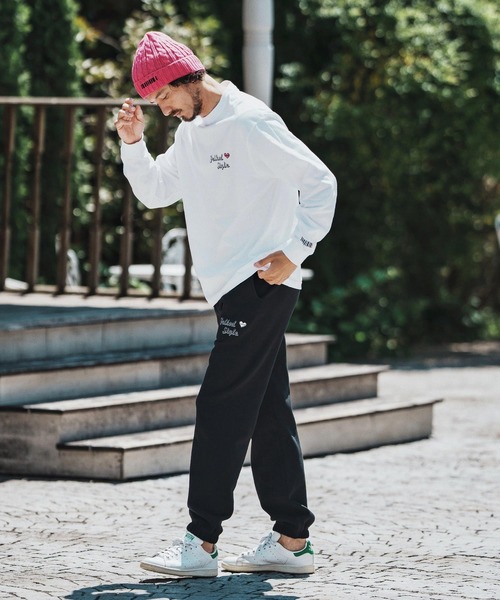 felkod（フィルコッド）の「mlt5269- 3D Logo Print Long Sleeve Tee カットソー（Tシャツ/カットソー・メンズ・ホワイト×ブラック/ホワイト×ピンク/ブラック×ピンク・S/M/L/XL）」の9枚目の写真