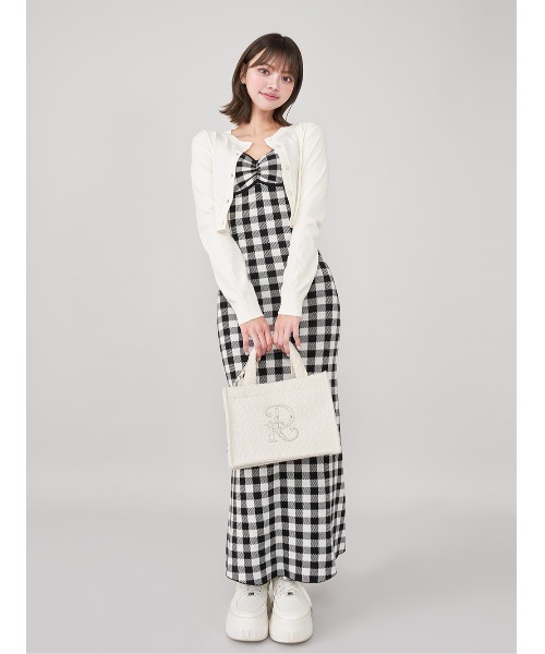 Darich（ダーリッチ）の「DRビジューミニトートバッグ（トートバッグ・レディース・サックスブルー/ブラック/ホワイト/ピンク・FREE）」の10枚目の写真