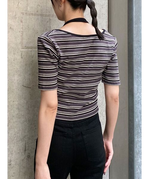 MURUA（ムルーア）の「ボレロライクトップス（Tシャツ/カットソー・レディース・ブラック/ブルー/その他1/ホワイト・FREE）」の18枚目の写真