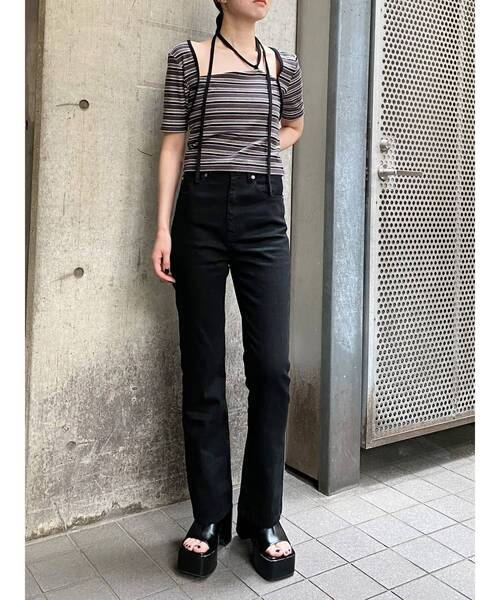 MURUA（ムルーア）の「ボレロライクトップス（Tシャツ/カットソー・レディース・ブラック/ブルー/その他1/ホワイト・FREE）」の21枚目の写真