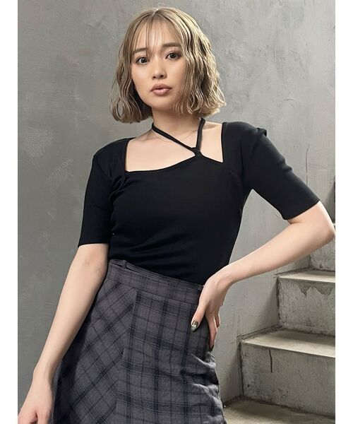 MURUA（ムルーア）の「ボレロライクトップス（Tシャツ/カットソー・レディース・ブラック/ブルー/その他1/ホワイト・FREE）」の21枚目の写真