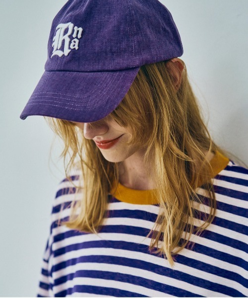 RNA（アールエヌエー）の「E5147 ウォッシュアウトＣＡＰ（キャップ・レディース・ブラウン/スミクロ/パープル/ピンク/ライトグリーン/ネイビー・FREE）」の5枚目の写真