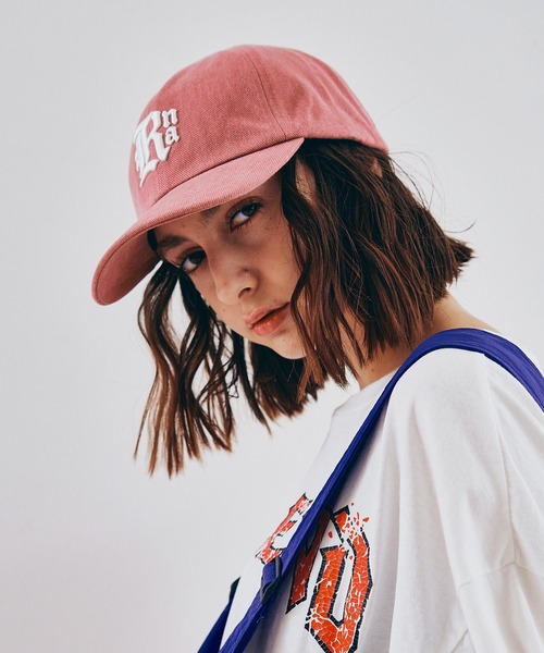 RNA（アールエヌエー）の「E5147 ウォッシュアウトＣＡＰ（キャップ・レディース・ブラウン/スミクロ/パープル/ピンク/ライトグリーン/ネイビー・FREE）」の6枚目の写真