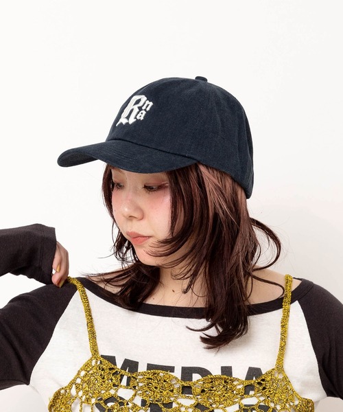 RNA（アールエヌエー）の「E5147 ウォッシュアウトＣＡＰ（キャップ・レディース・ブラウン/スミクロ/パープル/ピンク/ライトグリーン/ネイビー・FREE）」の9枚目の写真