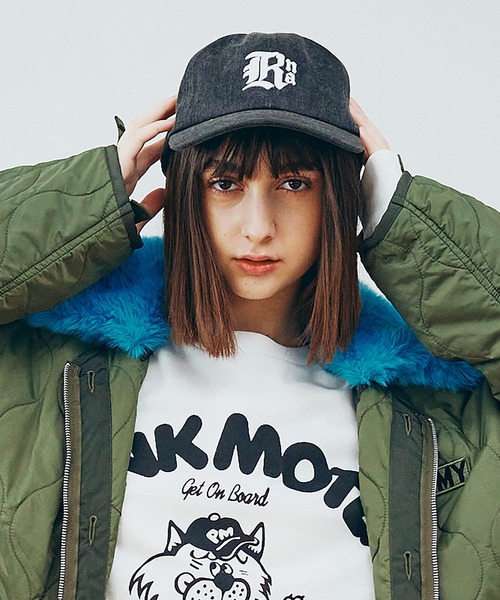 RNA（アールエヌエー）の「E5147 ウォッシュアウトＣＡＰ（キャップ・レディース・ブラウン/スミクロ/パープル/ピンク/ライトグリーン/ネイビー・FREE）」の22枚目の写真