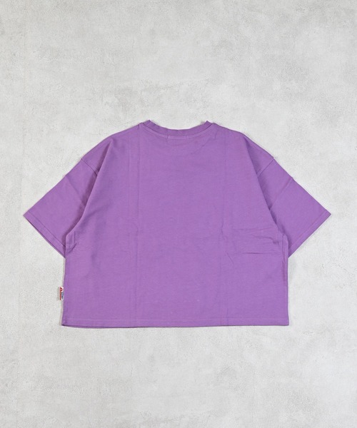 LSP WOW(エルエスピーワオ)の「【LSP WOW!】半袖プリントセットアップ(セットアップ・キッズ・ブラック/パープル/ライトグレー・80/90/100/110/120/130/140/150)」の12枚目の写真