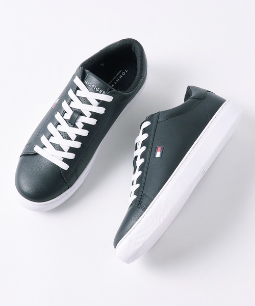 TOMMY HILFIGER(トミーヒルフィガー)の「【TOMMY HILFIGER】tmBRECON スニーカー(スニーカー・メンズ・ブラック/ホワイト系1・28cm/25.5/26cm/26.5/27cm/27.5/25)」の9枚目の写真