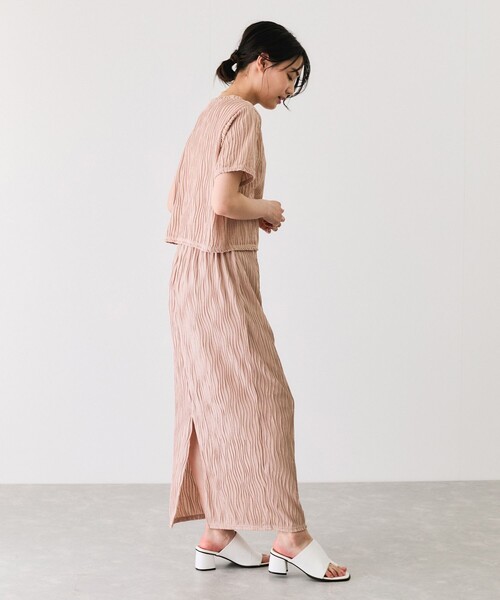 Jayro（ジャイロ）の「なみなみ柄カットソー（Tシャツ/カットソー・レディース・ブラック/ピンク/イエロー/ホワイト系その他・M）」の17枚目の写真