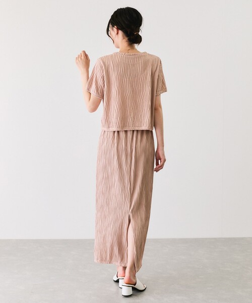 Jayro（ジャイロ）の「なみなみ柄カットソー（Tシャツ/カットソー・レディース・ブラック/ピンク/イエロー/ホワイト系その他・M）」の16枚目の写真