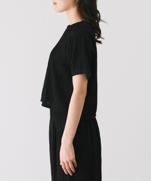 Jayro（ジャイロ）の「なみなみ柄カットソー（Tシャツ/カットソー・レディース・ブラック/ピンク/イエロー/ホワイト系その他・M）」の11枚目の写真