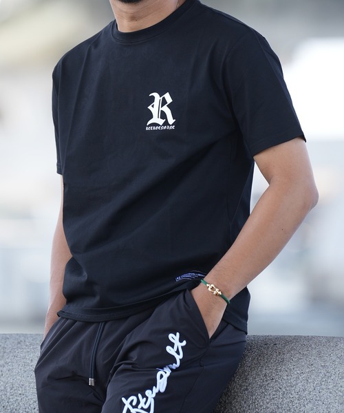 adamsJUGGLER(アダムスジャグラー)の「RTEGエンブロイダリークロスティー(Tシャツ/カットソー・メンズ・ホワイト/ブラック・S/M/L/XL/XXL)」の18枚目の写真