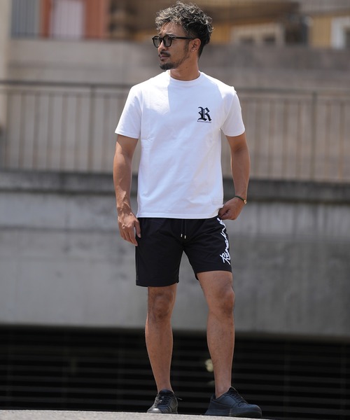 adamsJUGGLER(アダムスジャグラー)の「RTEGエンブロイダリークロスティー(Tシャツ/カットソー・メンズ・ホワイト/ブラック・S/M/L/XL/XXL)」の5枚目の写真