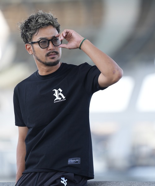 adamsJUGGLER(アダムスジャグラー)の「RTEGエンブロイダリークロスティー(Tシャツ/カットソー・メンズ・ホワイト/ブラック・S/M/L/XL/XXL)」の21枚目の写真