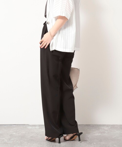 MICO COULIER(ミコクリエ)の「《セットアップ対応》トログログランパンツ(その他パンツ・レディース・ネイビー/カーキ/ブラック・36/38)」の20枚目の写真