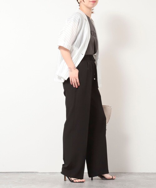 MICO COULIER(ミコクリエ)の「《セットアップ対応》トログログランパンツ(その他パンツ・レディース・ネイビー/カーキ/ブラック・36/38)」の18枚目の写真