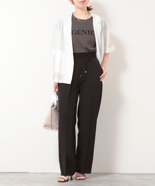 MICO COULIER(ミコクリエ)の「《セットアップ対応》トログログランパンツ(その他パンツ・レディース・ネイビー/カーキ/ブラック・36/38)」の17枚目の写真