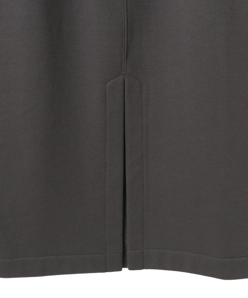 CRAFT STANDARD BOUTIQUE(クラフトスタンダードブティック)の「カットソーIラインスカート◆(スカート・レディース・アイボリー/ダークグレー/イエロー・FREE)」の7枚目の写真