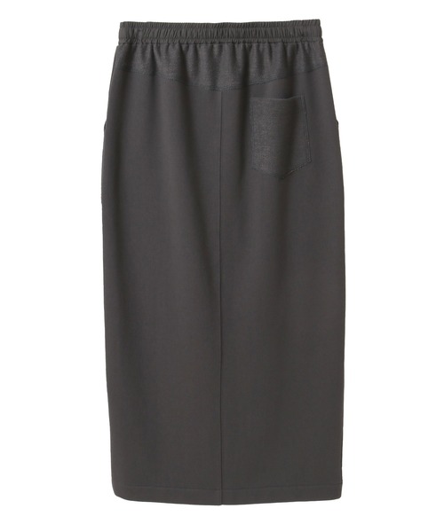 CRAFT STANDARD BOUTIQUE(クラフトスタンダードブティック)の「カットソーIラインスカート◆(スカート・レディース・アイボリー/ダークグレー/イエロー・FREE)」の10枚目の写真