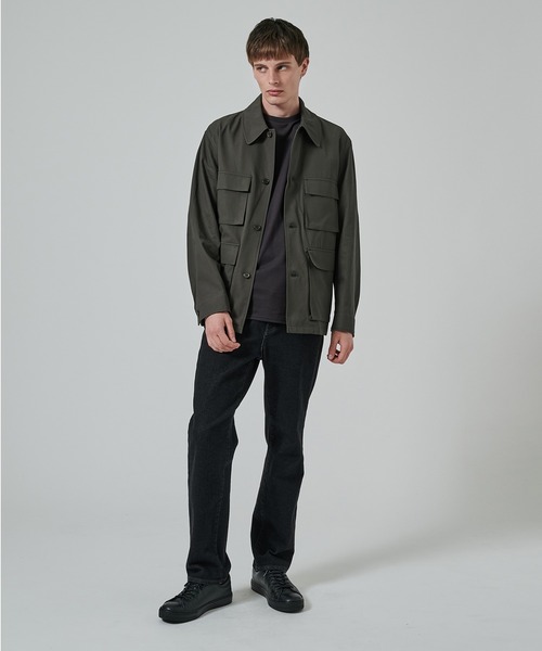 markaware（マーカウェア）の「【markaware/marka】4POCKETS JACKET（ミリタリージャケット・メンズ・ダークグリーン/ブラック・1/2）」の11枚目の写真