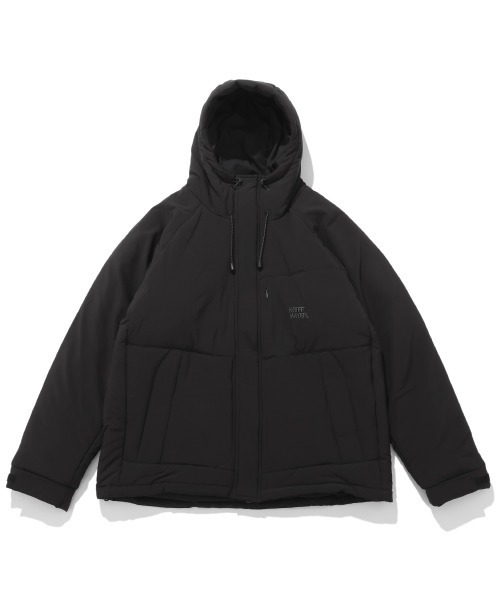 00s y2k インサレーション マウンテンパーカー 撥水加工M黒アーカイブAK 軽撥水・防汚】中綿アクティブフードジャケット（マウンテンパーカー