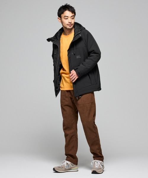 軽撥水・防汚】中綿アクティブフードジャケット（マウンテンパーカー
