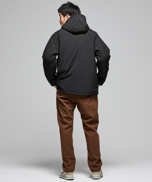 軽撥水・防汚】中綿アクティブフードジャケット（マウンテンパーカー