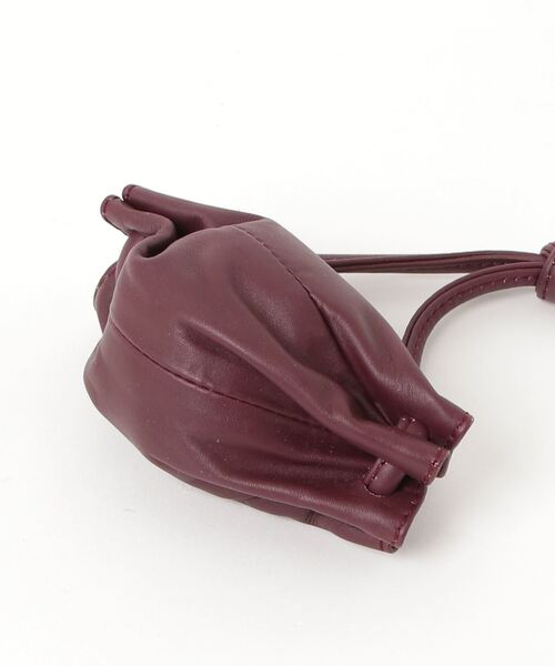 marimekko（マリメッコ）の「Karla / Pocket shoulder bag Pouch（ショルダーバッグ・レディース・ワインレッド/レッド/ベージュ・FREE）」の8枚目の写真