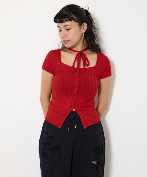 ス*売様 last nest デザイナー着用 suss ストライプ ニットセータ L/XLサイズ✨】SUSS ニット MASA着用 LAST NEST - メルカリ