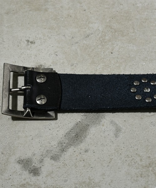 A'GEM/9 × .kom 『A'gem/エージェム』 フラワースタッズベルト A'gem