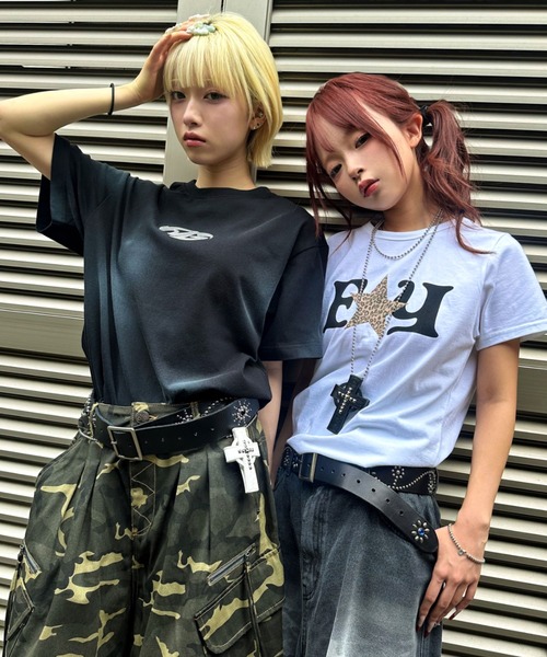 A'GEM/9 × .kom 『A'gem/エージェム』 フラワースタッズベルト A'gem