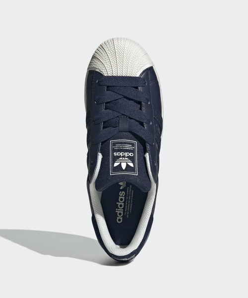 adidas（アディダス）の「スーパースター II / Superstar II スニーカー / アディダスオリジナルス adidas Originals（スニーカー・レディース・ブルー・28.0cm/27.5cm/27.0cm/26.5cm/26.0cm/25.5cm/25.0cm/24.5cm/24.0cm/23.5cm/23.0cm/22.5cm/22.0cm）」の2枚目の写真