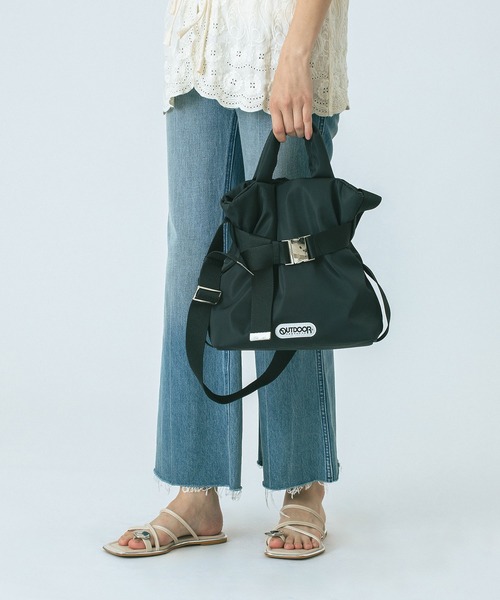 ブルー・ブラウンROSE BUD別注カラー】(OUTDOOR)2WAY BELT BAG