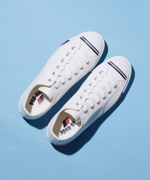 PRO-Keds(プロケッズ)の「PRO-Keds プロケッズ ロイヤルアメリカ ロー(スニーカー・メンズ・オフホワイト/ブラック/グリーン/ブルー/イエロー/レッド/ホワイト・23.0cm/23.5cm/24.0cm/24.5cm/25.0cm/25.5cm/26.0cm/26.5cm/27.0cm/27.5cm/28.0cm/28.5cm/29.0cm/29.5cm)」の2枚目の写真