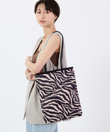 お取り置き中★正規品　LeSportsac★ゼブラ柄トートバッグ 大容量 LeSportsac レスポートサック トートバッグ ゼブラ柄 レディース