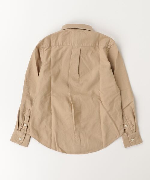 POLO RALPH LAUREN CHILDRENSWEAR（ポロ ラルフ ローレン チルドレンズウェア）の「ガーメントダイド コットン オックスフォード シャツ（シャツ/ブラウス・キッズ・ブラウン系3・L/M/S/XL）」の2枚目の写真
