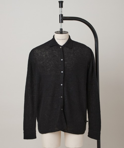 SHINYAKOZUKA(シンヤコヅカ)の「NOTHING SPECIAL KNITTED SHIRT(カーディガン/ボレロ・メンズ・ブルー系その他/チャコール/ダークブラック/ダークネイビー・MEDIUM/SMALL/LARGE)」の2枚目の写真