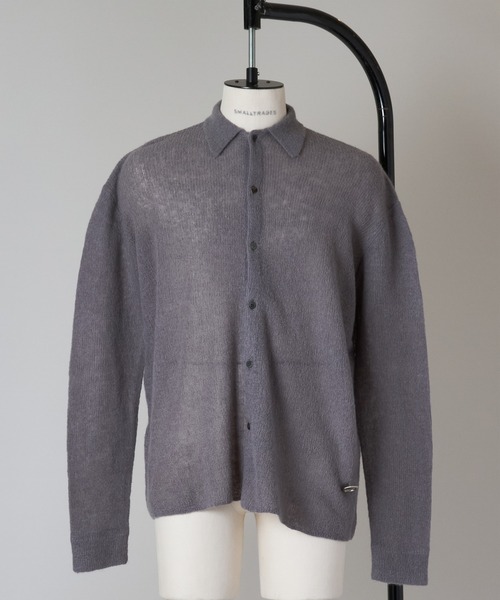 SHINYAKOZUKA(シンヤコヅカ)の「NOTHING SPECIAL KNITTED SHIRT(カーディガン/ボレロ・メンズ・ブルー系その他/チャコール/ダークブラック/ダークネイビー・MEDIUM/SMALL/LARGE)」の3枚目の写真