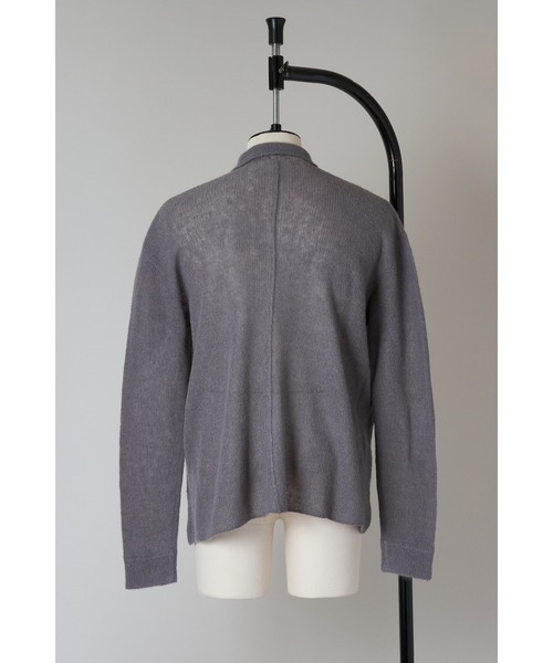 SHINYAKOZUKA(シンヤコヅカ)の「NOTHING SPECIAL KNITTED SHIRT(カーディガン/ボレロ・メンズ・ブルー系その他/チャコール/ダークブラック/ダークネイビー・MEDIUM/SMALL/LARGE)」の8枚目の写真