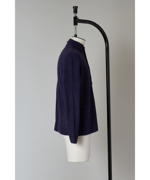 SHINYAKOZUKA(シンヤコヅカ)の「NOTHING SPECIAL KNITTED SHIRT(カーディガン/ボレロ・メンズ・ブルー系その他/チャコール/ダークブラック/ダークネイビー・MEDIUM/SMALL/LARGE)」の11枚目の写真