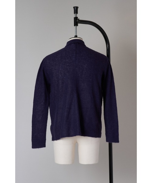 SHINYAKOZUKA(シンヤコヅカ)の「NOTHING SPECIAL KNITTED SHIRT(カーディガン/ボレロ・メンズ・ブルー系その他/チャコール/ダークブラック/ダークネイビー・MEDIUM/SMALL/LARGE)」の12枚目の写真