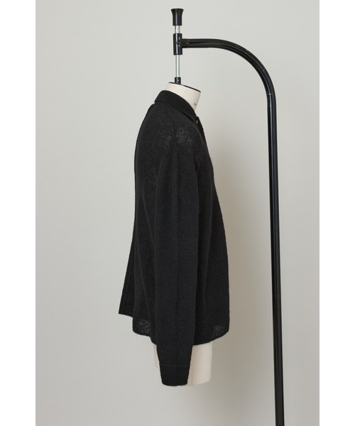 SHINYAKOZUKA(シンヤコヅカ)の「NOTHING SPECIAL KNITTED SHIRT(カーディガン/ボレロ・メンズ・ブルー系その他/チャコール/ダークブラック/ダークネイビー・MEDIUM/SMALL/LARGE)」の5枚目の写真