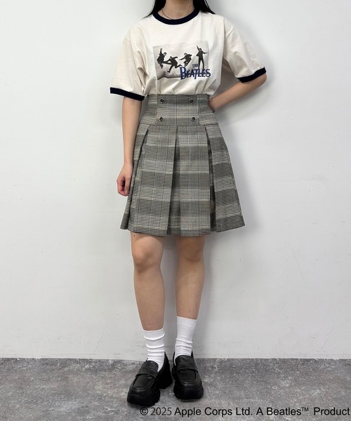 NICOLE CLUB(ニコル クラブ)の「BeatlesツアープリントTシャツ(Tシャツ/カットソー・レディース・オフホワイト・FREE)」の2枚目の写真