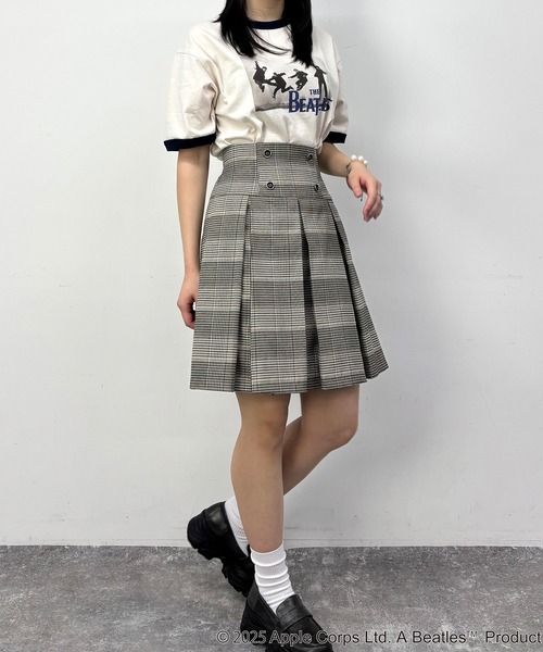 NICOLE CLUB(ニコル クラブ)の「BeatlesツアープリントTシャツ(Tシャツ/カットソー・レディース・オフホワイト・FREE)」の5枚目の写真