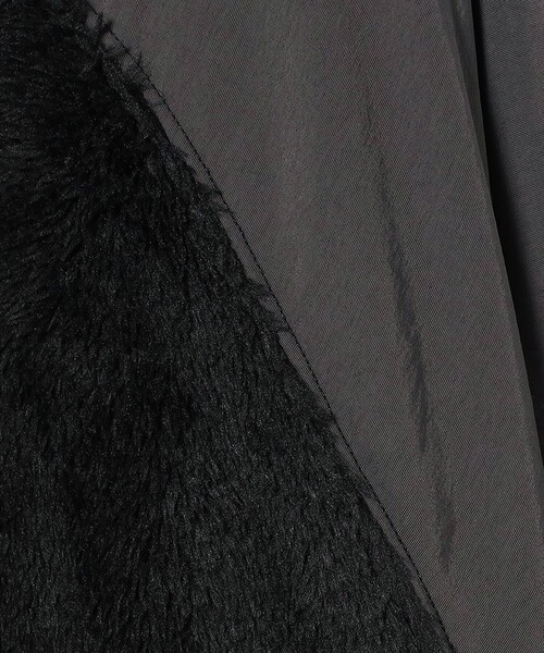 WILD THINGS（ワイルドシングス）の「WILD THINGS / LEVEL3 シャギーコート（その他アウター・レディース・ブラック・SMALL）」の4枚目の写真