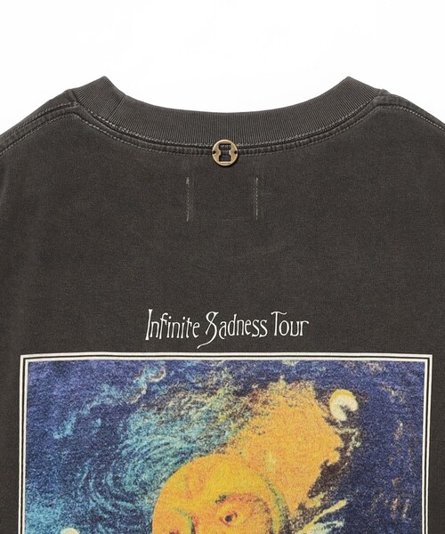 Insonnia PROJECTS(インソニアプロジェクト)の「Insonnia Projects / The Smashing Pumpkins MCAIS プリント Tシャツ BLACK(Tシャツ/カットソー・メンズ・ブラック系その他4・1/2/3)」の4枚目の写真