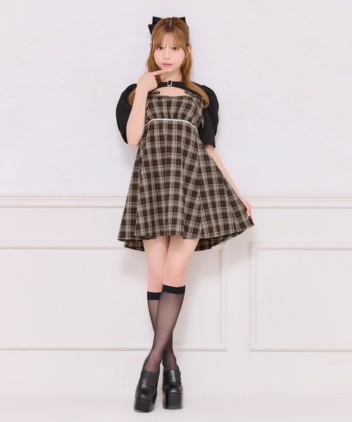 バラ可◎apresjour ダブルリボンキャミワンピース/ショートボレロブラウス バラ可◎apresjour ダブルリボンキャミワンピース/ショート