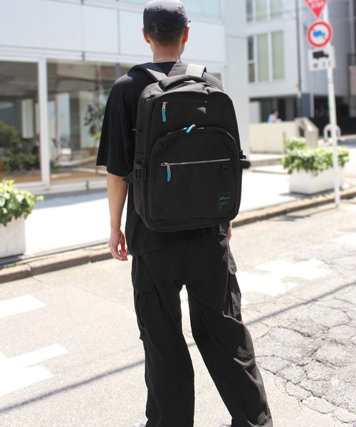 anello GRANDE(アネログランデ)の「【anello GRANDE】大容量 BUDDY 多機能リュック(バックパック/リュック・レディース・ターコイズブルー/ピンク/ブラック・FREE)」の10枚目の写真