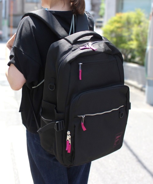 anello GRANDE(アネログランデ)の「【anello GRANDE】大容量 BUDDY 多機能リュック(バックパック/リュック・レディース・ターコイズブルー/ピンク/ブラック・FREE)」の11枚目の写真